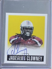 2014 Leaf Originals Yellow Alternate 14/25 Jadeveon Clowney #A-JC1 Auto 1m1a