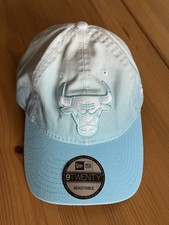 NWT Chicago Bulls NBA NEW Era9 Twenty Adjustable Hat Light Blue low profile