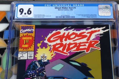 Ghost Rider #1 (1990) Marvel Comics CGC 9.6