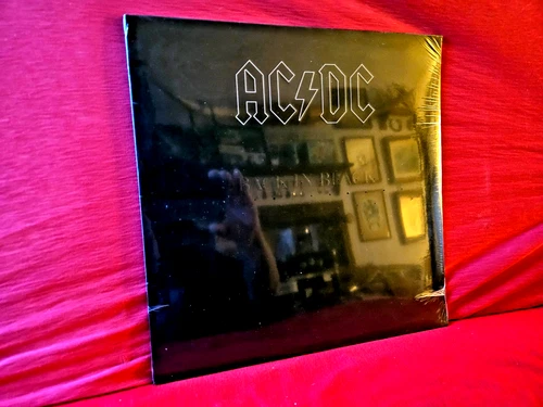 AC/DC "Back In Black" 2003 SEALED, embossed, 180-gram LP