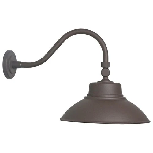 SATCO NUVO 65-662 Gooseneck LED 30W/40W/50W  120-227V Bronze with Photocell CCT - Picture 2 of 19