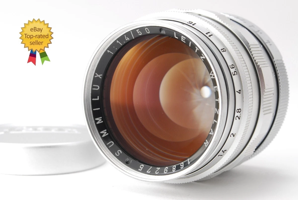 Leica SUMMILUX-M 50mm Focal f/1.4 Camera Lenses for sale | eBay