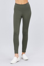 Women's Waist Elastic Band Ponte Pants