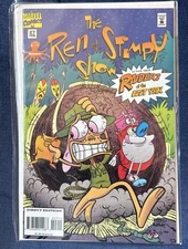 Ren & Stimpy #27 Marvel Comic Book 1995 RAIDERS of the LOST YAK 