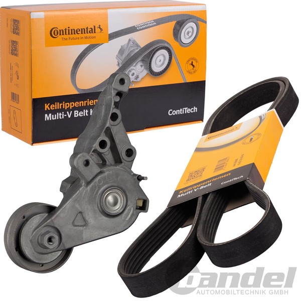 Continental Ctam KEILRIPPENRIEMEN-SATZ Passend FüR Audi A3 Seat Cordoba Ibiza-image