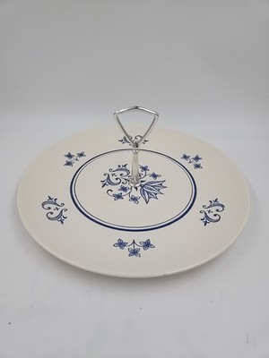 Sheffield Provincial USA Dinnerware Handled Service Platter Dessert Cookies 