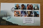 GB 2017 Star Wars Stamp Strip FDC Tallents Cancel Free UK P&P
