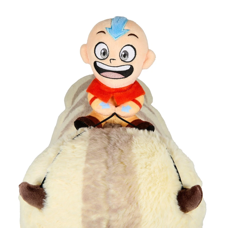 Plush - Kidrobot - Avatar the Last Airbender 18" Appa w/Aang Soft Doll Toys NEW - Image 3 of 4