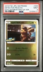2019 POKEMON JAPANESE SM PROMO #339 DETECTIVE PIKACHU PSA 9