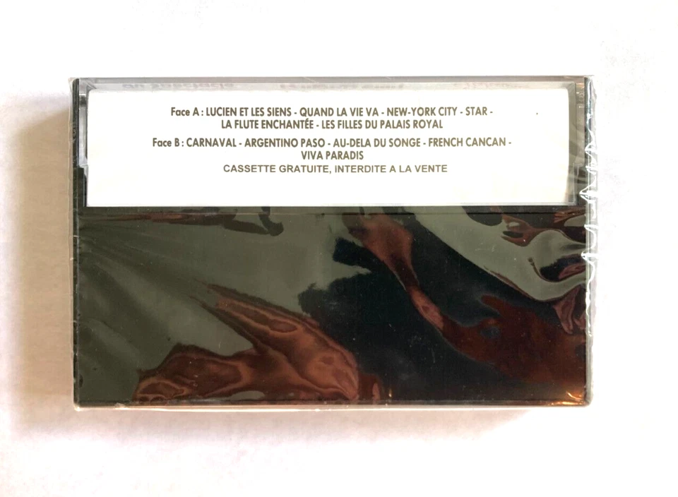 Paradis Latin VIVA PARADIS Cassette Tape FRENCH SHOW Musical Soundtrack NEW - Image 2 of 4