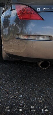 350z Single Exit Muffler Delete eBay