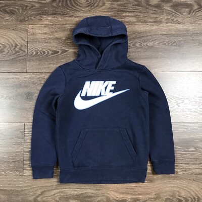 nike dark blue essentials hoodie