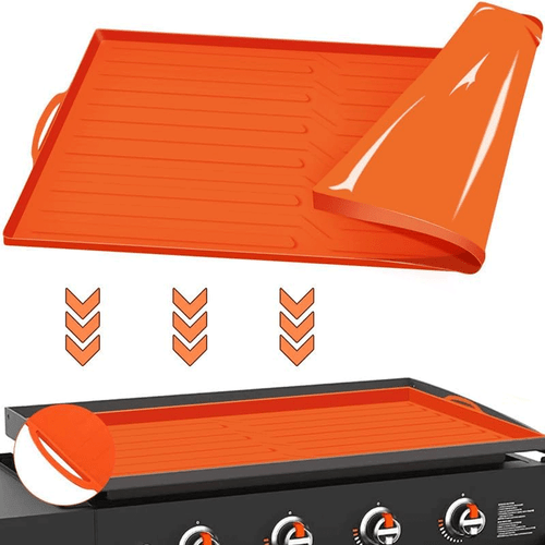 36In Silicone Griddle Mat Heavy Duty Grill Protective Cover Mat for Blackstone - Imagen 1 de 16