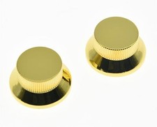 2 Stck. Gold Metall Zylinder Glockenknöpfe z...