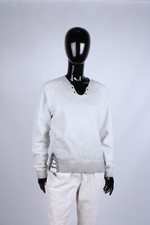 Women's G-STAR RAW Ast Cropped SW WMN L/S Sweatshirt Gray Garment Dyed Size S