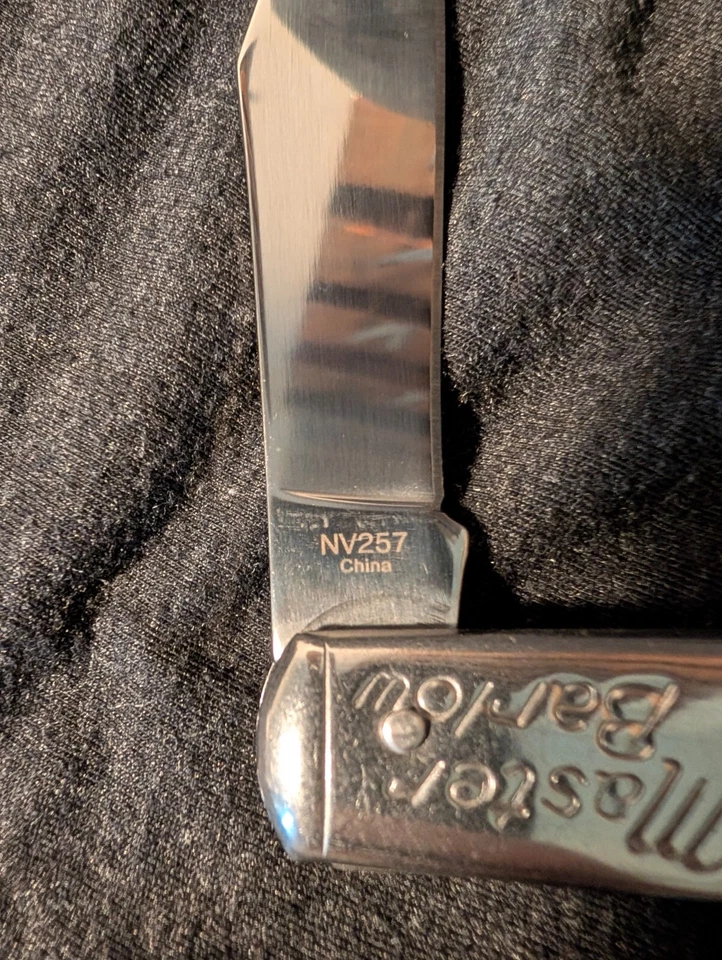 Navaja de bolsillo plegable Gadsden Rattlesnake Dont Tread On Me hoja grande Barlow NUEVA Foto 3 de 4