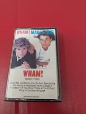 Wham  Make It Big Cassette Tape.