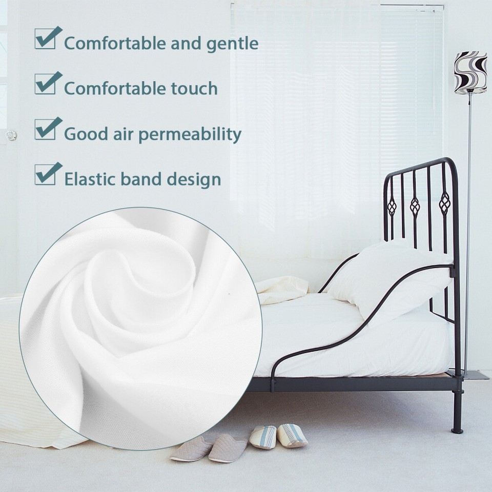 Comfortable Cotton Fitted Sheet Home Hotel Fitted Sheet Bedroom