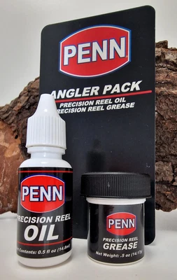 PENN Reel Oil and Lube Angler Pack Pflegemittel Öl und Fett für Angelrollen OVP