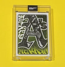 Topps Project 2020 - 1980 Rickey Henderson by Mister Cartoon - Athletics #153 🔥