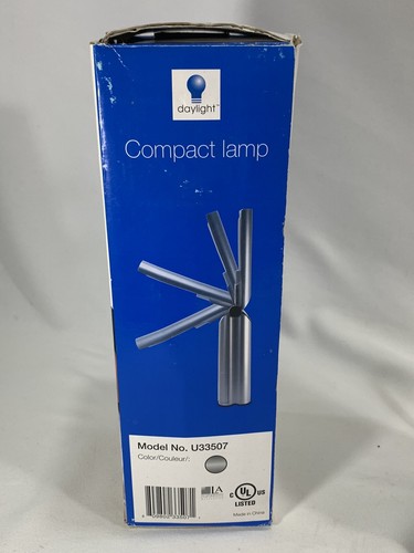 Compact Natural Daylight Lamp Craft Light Fold Away U33507 White w/Bulb - WORKS! - Picture 21 of 24