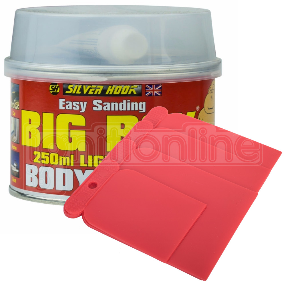 Big Boy Lightweight Easy Sanding Car Body Filler with Hardener