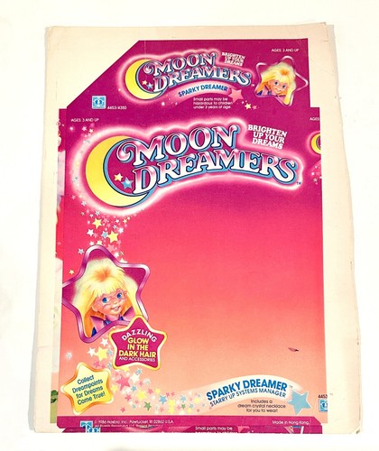 1986 HASBRO MOON DREAMERS Sparky Dreamer Original Printing Press Proof Sample