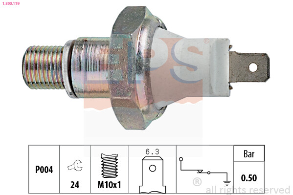 1.800.119 EPS Oil Pressure Switch for FORD,LAND ROVER