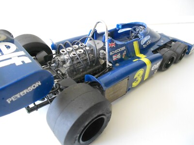 Maquette Tamiya 1/12 - Tyrrell P34 F1 1976 De Jody Scheckter, Voiture De Collection