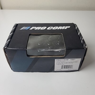 Pro Comp 11184B Lug Nut Kit 25 - 1/2'' Spline 5/6 Lugs with TPMS Valve Stem Black