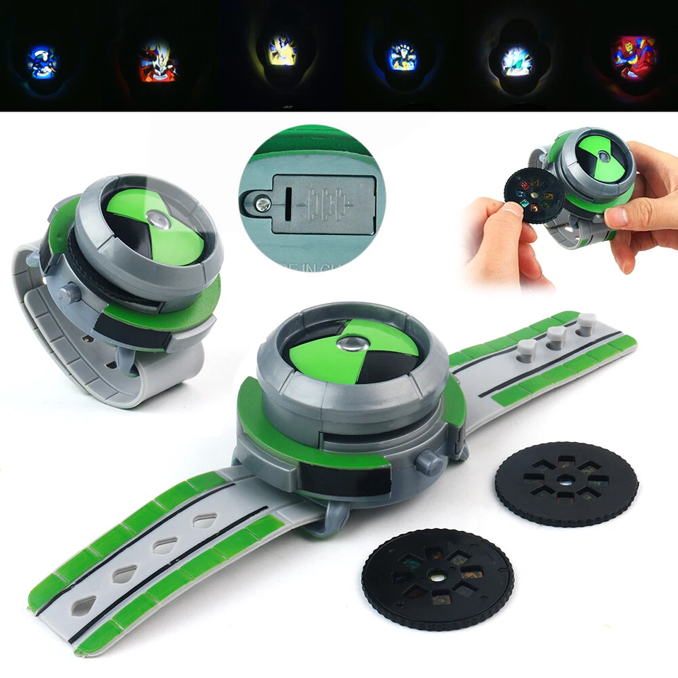 Ben10 Ten Alien Force Proyector Reloj Omnitrix Iluminador Pulsera Juguete Regalos Foto 2 de 4