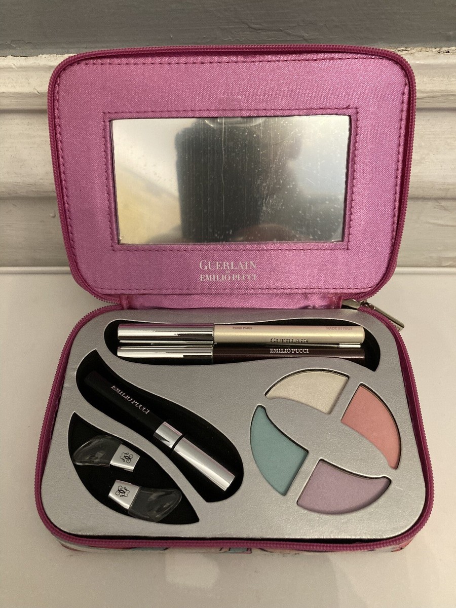 Guerlain by EMILIO PUCCI アイメイクキット Rare Vintage Guerlin x Emilio Pucci Eye Set - Eyeshadow/Mascara
