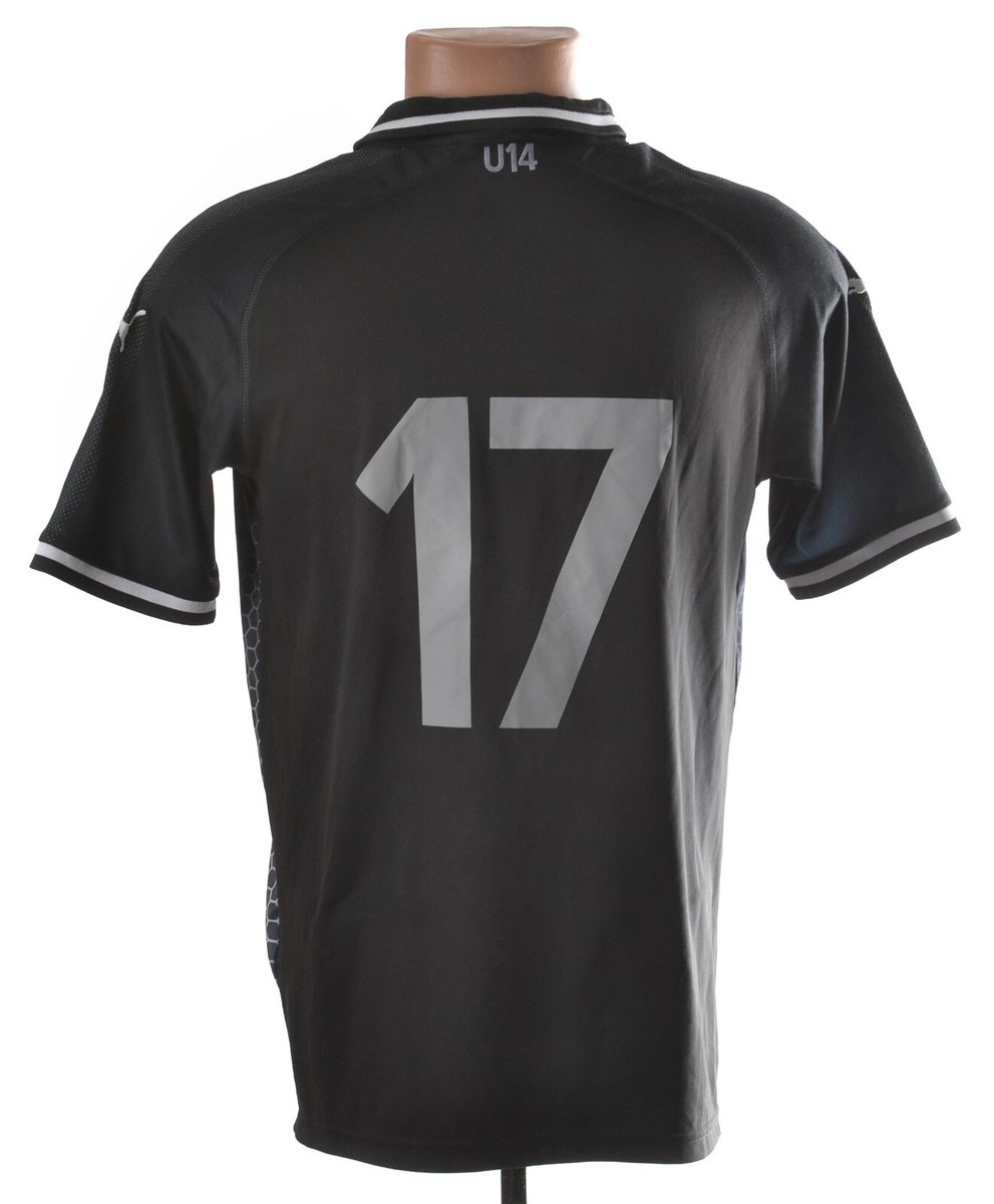 BURNLEY ENGLAND 2018/2019 AWAY FOOTBALL SHIRT M 17 MATCH WORN U14