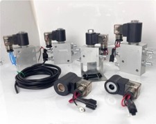 Excavator Hydraulic Solenoid Valve 12V/24V Quick Change Connector Coil 13mm/16mm