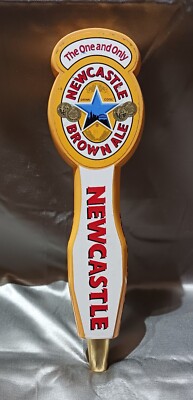Newcastle Brown Ale Wood 11.5'' Tap Handle