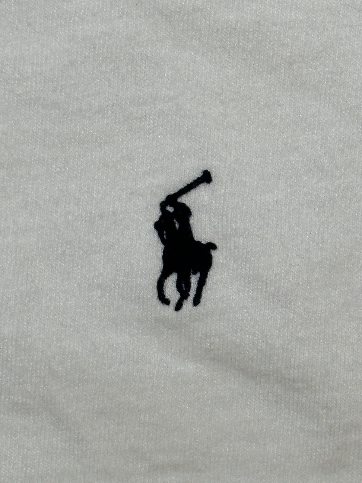 Polo Ralph Lauren T Shirt Uomo XL Bianco Blu Pony Collo Manica Corta Casual