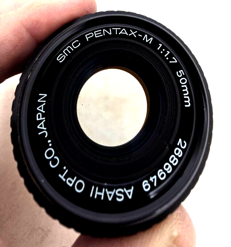 SMC Pentax M 50mm f/1.7 Manual Focus Lens 2686949 Asahi Opt.Co