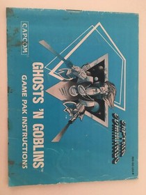 Ghosts 'n Goblins - Nintendo NES - USA Version - CART + MANUAL