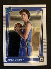 2021-22 PANINI DONRUSS OPTIC Rated Rookie Josh Giddey #152 OKC Thunder
