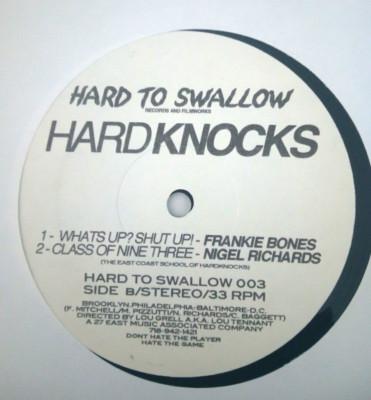 Techno _ Hard Knocks EP US-Import - Frankie Bones, DJ Leistungsschalter 12'' Vinyl