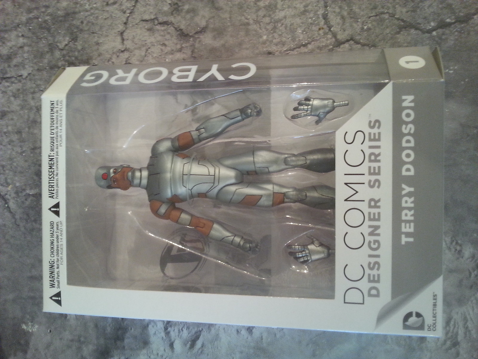 DC DESIGNER DODSON EARTH ONE TEEN TITANS CYBORG ACTION FIGURE -NEW AND SEALED