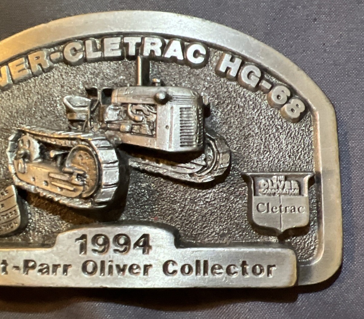 1994 Hart Parr Oliver Collector Annual Show Buckle 320 Of 500 View 3