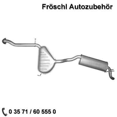 für Lancia Delta 1.4 1.6 1.8 i.e. komplette Auspuff Anlage Abgasanlage neu a*