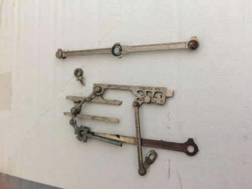 HORNBY R842 R840 R859 BLACK FIVE 5 VALVE GEAR LEFT SIDE GC 4 ITEMS 4657 - Picture 2 of 2