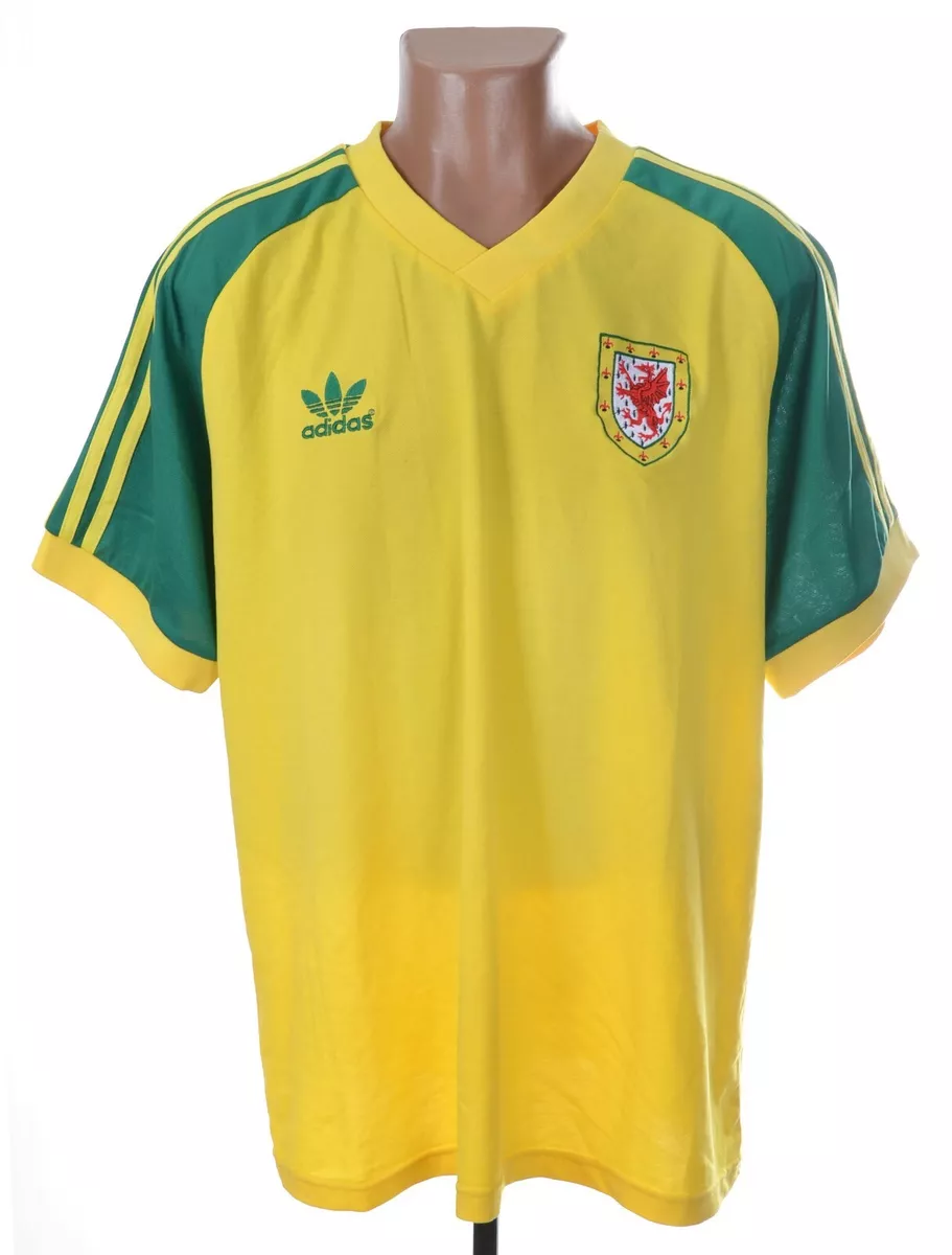 Wales adidas retro football shirt sales