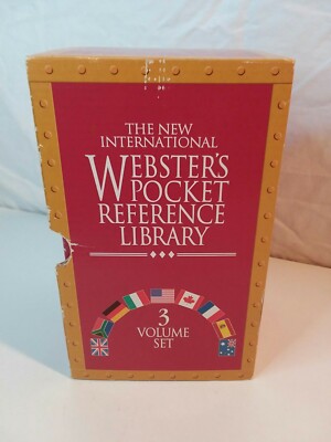 The New International: Websters Pocket Reference Library 3 Volume