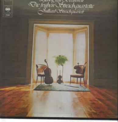 Beethoven LP Box Die Frühen Streichquartette Op. 18 Nr. 1-6 Near Mint CBS
