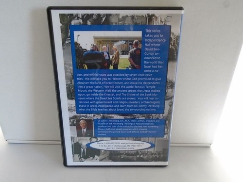 The 60th Anniversary Of The Modern State Of Israel Dr John F Ankergerg Show DVD - Picture 3 of 4