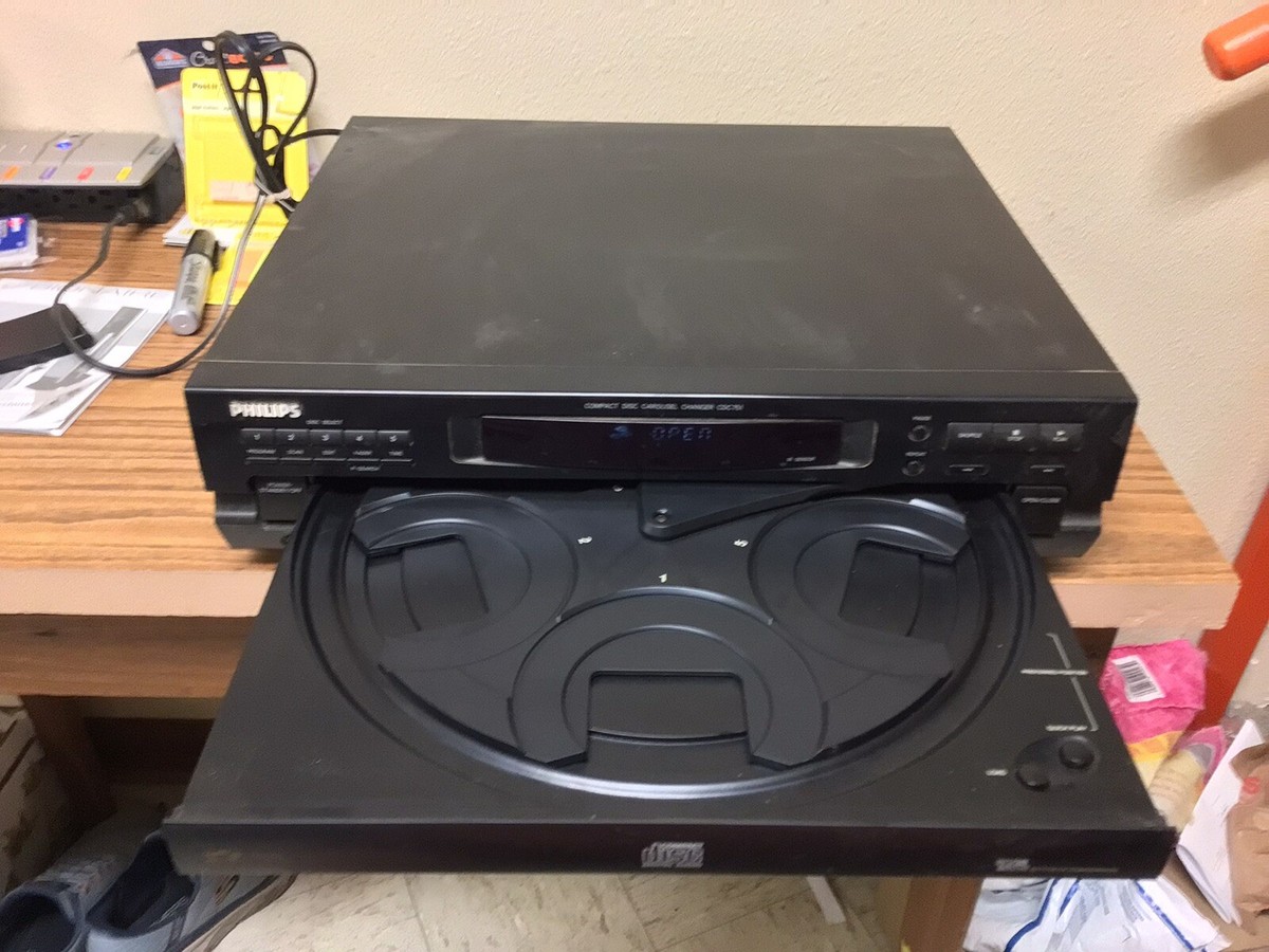 Philips CDC 751 | Compact Disc Carousel Changer | Multi Disk