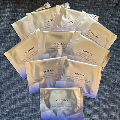 Shiseido Vital Perfection Uplifting and Firming Express Eye Mask 2 patch*10